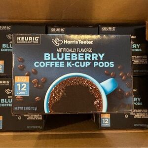72 Count Keurig Harris Teeter Blueberry Coffee K-Cup Pods